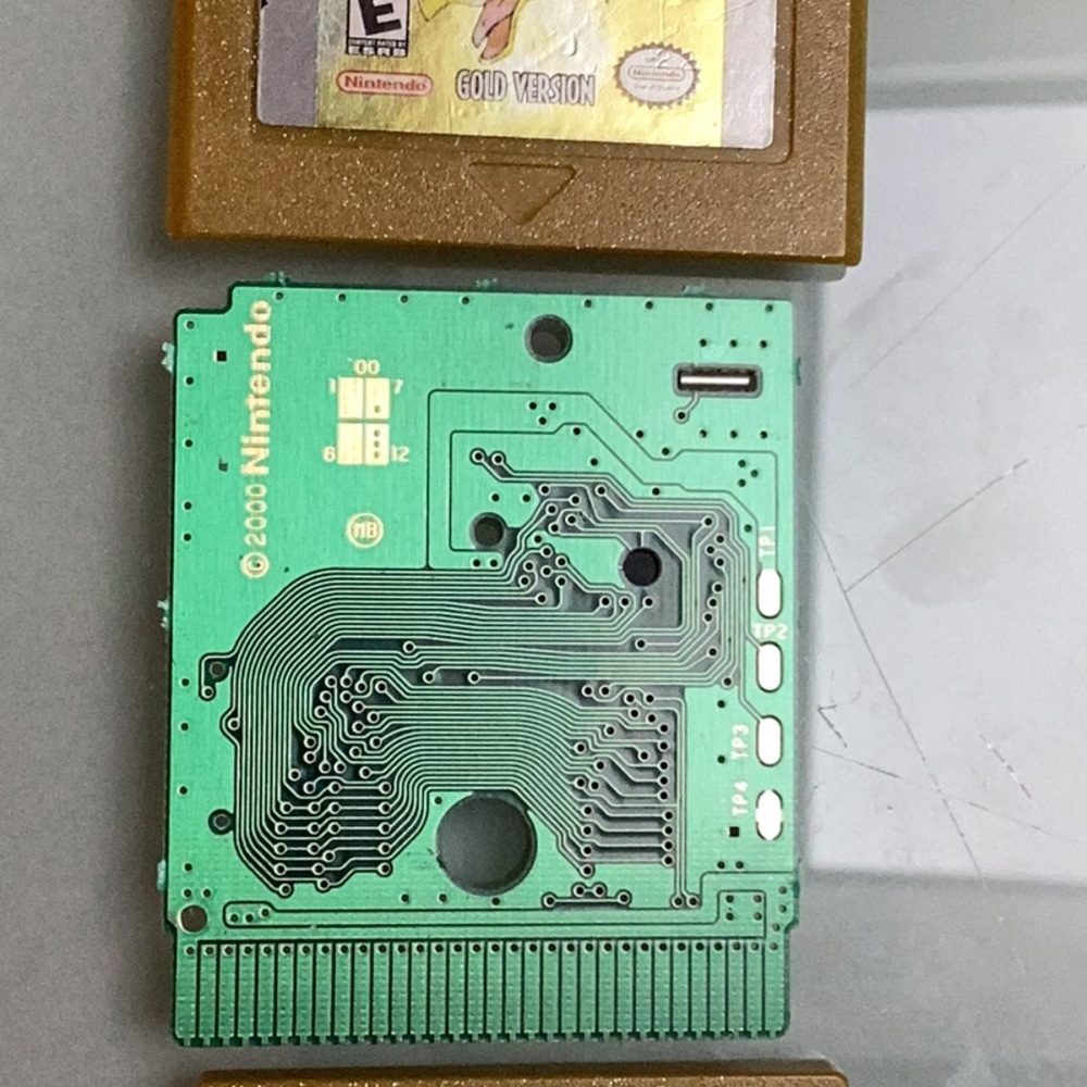 Pokemon Gold Version Nintendo Gameboy Color Game Boy Authentic 2000 Original - Picture 15 of 16
